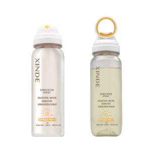 Bouteille pulvérisateur cosmétique PET 90 ml personnalisée XINDE, bouteille pulvérisateur de crème solaire, bouteille pulvérisateur de brume pour le visage, pour l'emballage des soins de la peau - Product Image 5