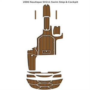 Suelo de EVA tipo teca para yates Nautique SV211 2006, diseño contemporáneo liso, duradero, sistema de clic, producto estrella en eBay para AliExpress - Product Image 2