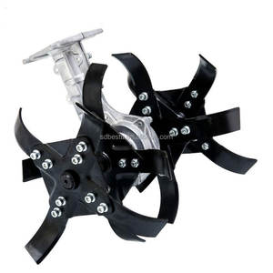 เครื่องเล็มหัวไถพรวนดินหัวตัดสำหรับน้ำมันเบนซินหัวตัดแปรงอะไหล่หัวไถ26มม. * 9ตัน28มม. * 9ตัน - Product Image 1