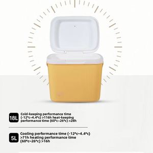 Portable Outdoor Camping <b>Cooler</b> <b>Box</b> with Built-in Thermometer 5L-50L Insulated <b>Ice</b> Chest for Car Picnic Commercial Use - Product Image 4