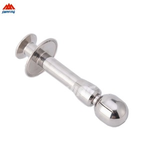 Services d'usinage <span class=keywords><strong>Double</strong></span> Tri pince longue longueur <span class=keywords><strong>Type</strong></span> sanitaire rotatif Cip boule de pulvérisation pour le nettoyage du réservoir - Product Image 4