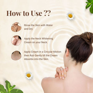 Nouvelle crème éclaircissante pour le cou, utilisation quotidienne pour femmes, élimine les peaux mortes, hydrate intensément, éclaircit le teint, redéfinit les courbes, améliore toutes les peaux - Product Image 3