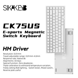 Sikakeyb Lâu Đài Ck75 Chúng Tôi 75% Phổ Biến Thiết Kế Máy Tính Xách Tay PC Teclado Gateron Thiết Bị Chuyển Mạch Chơi Game Từ Bàn Phím - Product Image 5