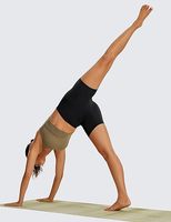 Shorts de yoga et de cyclisme pour femmes, respirants, sans coutures, à taille élastique, taille haute, séchage rapide, pour l'exercice, la course, le volley-ball, en spandex, fitness