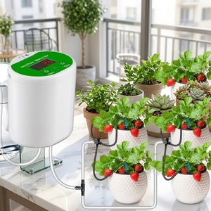 Dispositivo de Riego Automático al por Mayor para Jardín, Flores y Plantas, 12 Puntas, Batería Recargable por USB, Portátil, de Plástico - Product Image 2