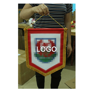 Bandierine Sportive 20x30cm con Nappine, Stendardi Personalizzati per Club: <span class=keywords><strong>Argentina</strong></span>, Croazia, Francia, <span class=keywords><strong>Marocco</strong></span> - Product Image 2