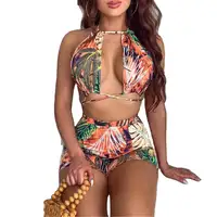 YANGSANJIN Bikini sexy three-point big breast suit suit women's