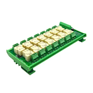 14 channel Tyco 5V / 24V high power 30A PLC DC controller output amplifier board relay control module