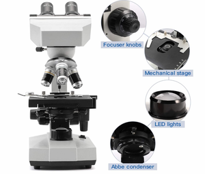 Microscopio <span class=keywords><strong>Confocal</strong></span> Biológico AOFUSEN XSZ-107BN-B con Iluminación LED y Alta Resolución - Product Image 6