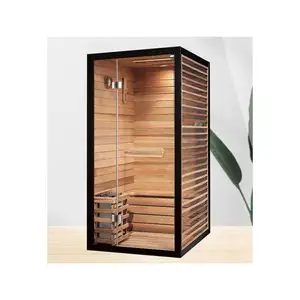 For Two People Dry Steam Sauna Room Far Infrared Dry Sauna 2 Person