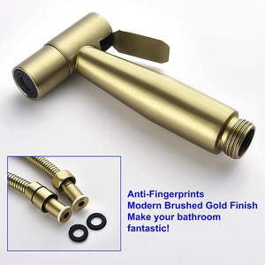 Hotel-Grade Stainless Steel <strong>Bidet</strong> Shower Water <strong>Diverter</strong> Bathroom Faucet Spout <strong>with</strong> Toilets <strong>Bidet</strong> Spout - Product Image 5
