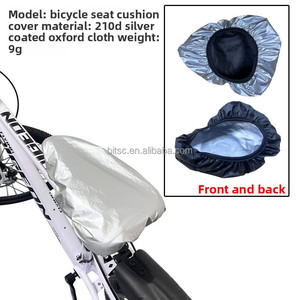 Housse de siège de protection imperméable et pliable contre la pluie et le soleil pour siège de vélo Housses de siège de selle de vélo imperméables - Product Image 2