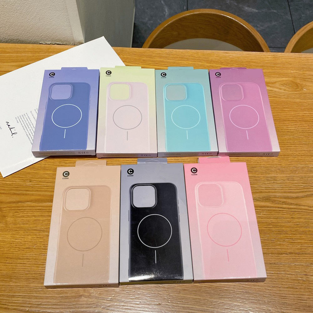 2025 Hot Sale Soft TPU Phone Case for iPhone 15 16 17 Pro Max Magnetic Wireless Charging Frosted Cell Phone Cover for iPhone 17