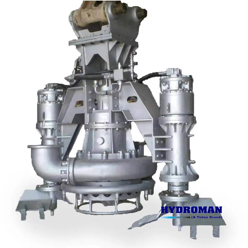 Hydroman Submersible Dregde Sand Pump by Hydraulic Driven United States