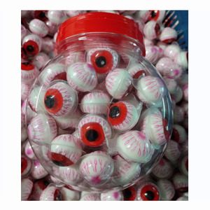 OEM Kẹo Bán Buôn Tùy Chỉnh 10G Kinh Dị Nhãn Cầu Mềm Gummy Kẹo Với Mứt Chua Đầy Ngọt Ngào - Product Image 4