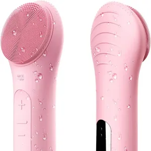 Nettoyant électrique étanche à ultrasons pour un nettoyage en profondeur massage exfoliant doux