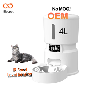 Elecpet Distributeur d'eau intelligent de 4L avec écran tactile LCD HD commandé par des boutons. C'est également un distributeur - Product Image 1