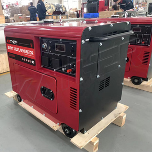 Kather 10KW im lặng Máy phát điện diesel đặt âm thanh bằng chứng 10KVA DIESEL Máy phát điện di động động cơ diesel 8KW 6KW 5KW 3KW Máy phát điện - Product Image 2
