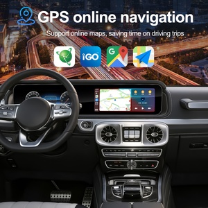 Android <b>Car</b> Stereo <b>for</b> Mercedes Benz G Class 2018-2025 Dual Screen Navigation Multimedia Dashboard <b>Speedometer</b> Carplay Upgrade - Product Image 6