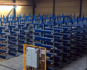 זרוע פלדה נייד צינור פלדה תעשייתי אחסון גלגול החוצה cantiabel מדפים cantabel עבור lm ארוך אחסון - Product Image 4