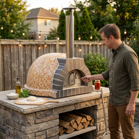 Four italien de haute qualité, four à bois portable pour l'extérieur, pour la maison