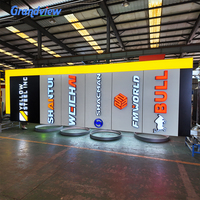 Panneau publicitaire LED extérieur étanche, panneau publicitaire lumineux pour station-service