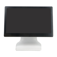 Sistema POS Todo en Uno de 15.6 Pulgadas para Restaurantes, Monitor de Caja Registradora Completo con Windows para Restaurantes y Proveedores
