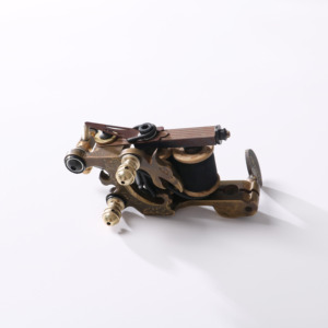 <span class=keywords><strong>Machine</strong></span> à tatouer manuelle de haute qualité, traditionnelle et professionnelle, Sunrise SR-TM003, argent et cuivre, 20 mm, avec garantie d'un an - Product Image 2