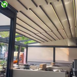 Auvent électrique pliable intelligent, imperméable, rétractable, avec angle réglable pour <span class=keywords><strong>terrasse</strong></span> - Product Image 1