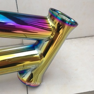 26 "La cromoly tierra saltar bicicleta marco Marco de <span class=keywords><strong>aceite</strong></span> colorido Arco Iris marco - Product Image 3
