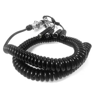 Cordon enroulé pour camion électrique MDVR <span class=keywords><strong>Spot</strong></span> 7-Core Spring Wire Trailer Cable 4P Aviation Connector Semi-Trailer Electric Wires - Product Image 1