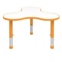 Bureau modulaire en métal moderne Bo Jiao pour bébés et enfants, utilisation à l'école et dans la chambre - Ergonomique, écologique, hauteur réglable