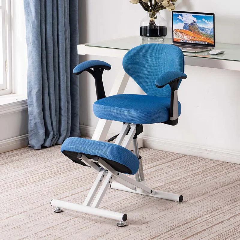 Student Schrijfstoelen Verstelbare Opvouwbare Zithouding Correctie Bureaustoelen Huishoudelijke Verstelbare Ergonomische Knielstoelen