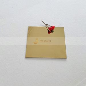 EX312 Antique Bronze <b>Mirror</b> Stainless Steel <b>Sheets</b> 304 201 Decorative Plate for Luxury Architecture PVD Coated - Product Image 4