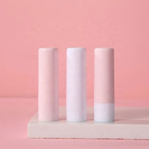 Refillable <b>Mini</b> Cosmetic Container Chapstick Tube Pink <b>Lipstick</b> Tubes White Lip Balm Stick - Product Image 1