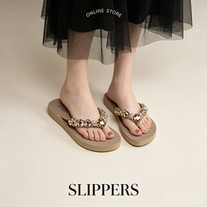 <span class=keywords><strong>Infradito</strong></span> da <span class=keywords><strong>donna</strong></span> con punta a punta, design cielo stellato, in PVC verniciato con strass, antiscivolo, suola piatta, estive, alla moda e casual - Product Image 3
