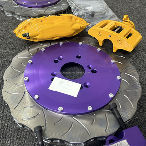Nouvelle conception d'étrier de frein avant <span class=keywords><strong>V6</strong></span> à <span class=keywords><strong>6</strong></span> pistons et arrière à 4 pistons pour kit de freinage surdimensionné E90 pour Golf MK1 MK2 MK3 MK4 MK5 MK6 MK7 7.5 GTI - Product Image 6