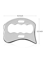 Outil de grattoir musculaire Gua Sha en acier inoxydable en métal Outils IASTM Outils de physiothérapie