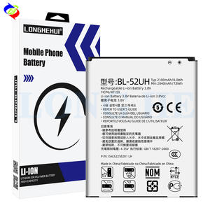 Аккумулятор BL-52UH мобильного смартфона 3,8 В 2100 мАч для <span class=keywords><strong>LG</strong></span> D325 D329 L70 VS876 <span class=keywords><strong>L65</strong></span> Замена аккумулятора телефона - Product Image 2