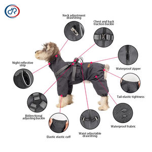 OKKPETS 2026 Arnés de Diseño Personalizado para Perros, Abrigo Holográfico para Perros, Chaqueta Cortavientos Reflectante para Perros con Arnés Ajustable - Product Image 5