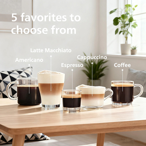 Longbank New Wholesale Home Professional TUYA Wifi 9 in 1 Italian 19/20 Bar Espresso Fully Automatic <strong>Coffee</strong> <strong>Machine</strong> with Grinder - Product Image 4