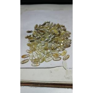 Cuarzo rutilado dorado Natural de alta calidad, piedra preciosa de corte suelto, forma ovalada de 8X16mm, precio al por mayor - Product Image 6