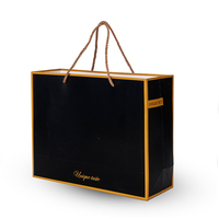 Sacs en papier personnalisés de luxe écologiques avec poignée pour robes, vente en gros, marque privée