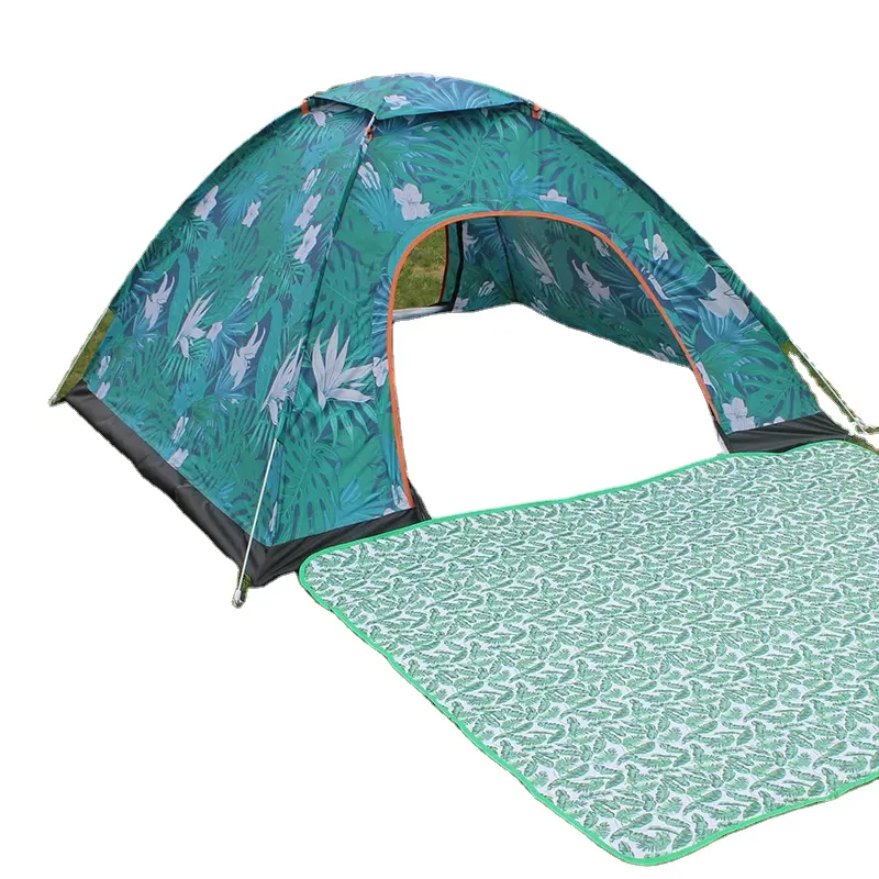 Tuoye Factory Directly Provide Outdoor Automatic Quick-opening Tent 5-8 People Rainproof Outdoor Beach Camping Tents