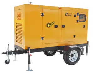 Diesel generator trailer type 500kw 625kva factory use hot sale