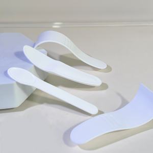 92,4mm plástico de grado alimenticio PP cosmético espátula cuchara para crema loción para tarros y contenedores - Product Image 3