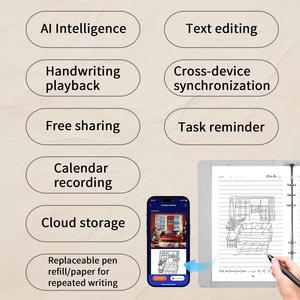Chất lượng cao A5 máy tính xách tay ai kỹ thuật số máy tính xách tay vân tay khóa ai Chỉnh sửa tài liệu thông minh Nhật Ký máy tính xách tay thông minh Bút với logo - Product Image 6