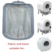 Accessoires pour litière pour chat intelligente NEO, tapis rond en tissu, anti-fuite, imperméable, antichoc, tapis de base pour litière pour chat