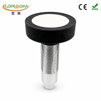Capteur ultrasonique étanche IP65, distance réglable 6m, sortie NPN PNP 4-20mA 0-10V RS485, certifié CE RoHS, capteur de niveau d'eau ultrasonique
