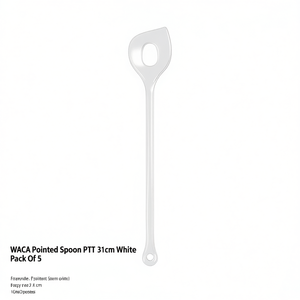 Cuchara Puntiaguda WACA PBT 31cm Blanca Paquete de 5 - Product Image 2